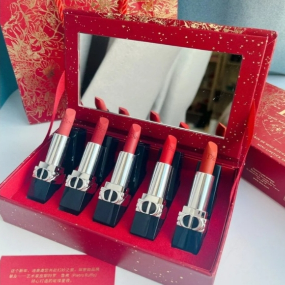 **SOLD OUT**🥳HP🥳 DIOR ROUGE Lipstick Lunar Holiday Set ☆Limited Edition☆ - Picture 2 of 4